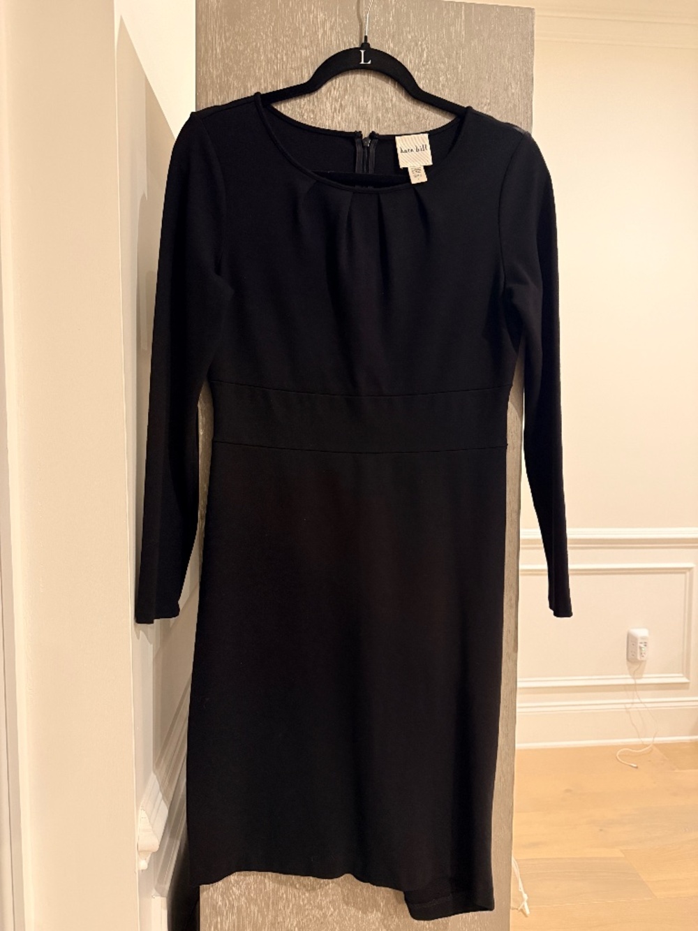 Long sleeve little black dress with stretch!